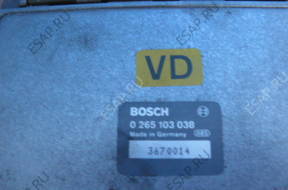 БЛОК УПРАВЛЕНИЯ CALIBRA  2.0 8V   0265103038 EU