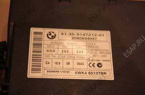 БЛОК УПРАВЛЕНИЯ   CAS 3 Bmw e82 e88 e90 9147212