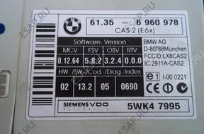 БЛОК УПРАВЛЕНИЯ CAS 6960978 BMW E60 E61