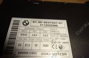 БЛОК УПРАВЛЕНИЯ   CAS 9237047 BMW  E90 E91 E93