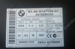 БЛОК УПРАВЛЕНИЯ   cas BMW E90 320D 2.0 D