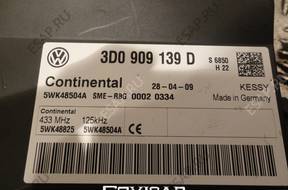 БЛОК УПРАВЛЕНИЯ CAS VW TOUAREG 7L6 3D0909139D