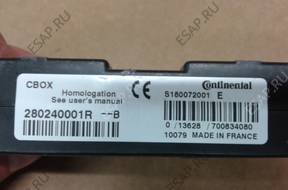 БЛОК УПРАВЛЕНИЯ CBOX RENAULT SCENIC III