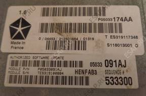 БЛОК УПРАВЛЕНИЯ CHRYSLER 1.6 S118013001D