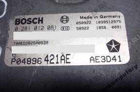 БЛОК УПРАВЛЕНИЯ CHRYSLER 300C p04896421ae 0281012081