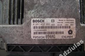 БЛОК УПРАВЛЕНИЯ CHRYSLER CRUISER p05034 094ah 0281012283
