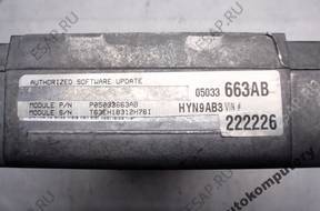 БЛОК УПРАВЛЕНИЯ CHRYSLER PT CRUISER 2.0 p05033663ab