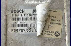 БЛОК УПРАВЛЕНИЯ CHRYSLER VOYAGER 2.5 CRD 0281010290