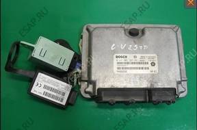 БЛОК УПРАВЛЕНИЯ CHRYSLER VOYAGER 2.5TD 0281001768 КОМПЛЕКТ