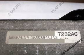БЛОК УПРАВЛЕНИЯ CHRYSLER VOYAGER 3.0 p04727232ac