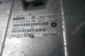 БЛОК УПРАВЛЕНИЯ Chrysler Voyager P04727664AC  0281010814