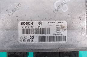 БЛОК УПРАВЛЕНИЯ   Citroe C5 0281011780 9657157080