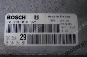 БЛОК УПРАВЛЕНИЯ CITROEN 0281010371 9638795280 EDC15C2