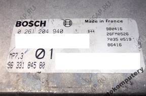 БЛОК УПРАВЛЕНИЯ CITROEN 1.4 9633184580 0261204940 БЕЗ КОДА