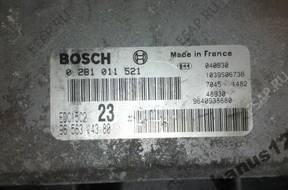 БЛОК УПРАВЛЕНИЯ CITROEN 2.0 EDC15C2 0281011521 9656314380