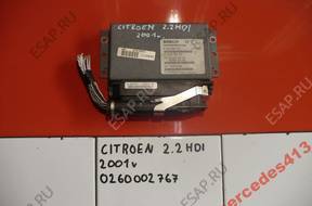 БЛОК УПРАВЛЕНИЯ CITROEN 2.2HDI   0260002767