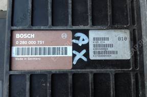 БЛОК УПРАВЛЕНИЯ CITROEN AX 106   0280000751