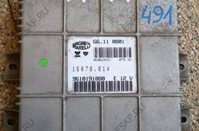 БЛОК УПРАВЛЕНИЯ CITROEN AX G6.11.0B01 16078.014