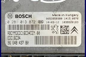БЛОК УПРАВЛЕНИЯ   CITROEN BERLINGO 1.6 0281013872