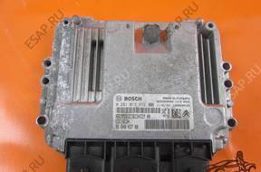 БЛОК УПРАВЛЕНИЯ CITROEN BERLINGO 1.6 HDI 0281013872