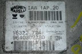 БЛОК УПРАВЛЕНИЯ CITROEN BERLINGO 1.8 8V 9640302780