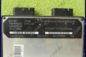 БЛОК УПРАВЛЕНИЯ   CITROEN BERLINGO 1.9 9650359580