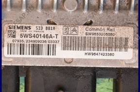 БЛОК УПРАВЛЕНИЯ   CITROEN BERLINGO 5WS40146A-T