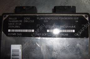 БЛОК УПРАВЛЕНИЯ CITROEN BERLINGO   9642398280