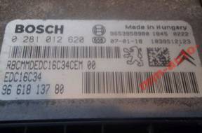 БЛОК УПРАВЛЕНИЯ CITROEN BERLINGO II   0281012620