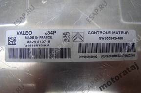БЛОК УПРАВЛЕНИЯ CITROEN C2 215865398A 9665424480 J34P