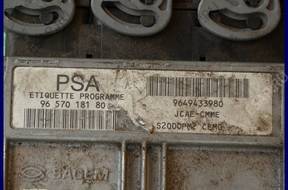 БЛОК УПРАВЛЕНИЯ CITROEN C3 1.4 9657018180 9649433980