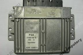 БЛОК УПРАВЛЕНИЯ CITROEN C3 1.4 9657018580 9649433980 +KOD