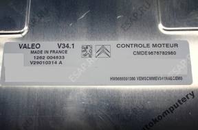БЛОК УПРАВЛЕНИЯ CITROEN C3 1.4 9676782980 v34.1 БЕЗ КОДА