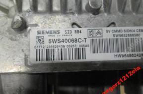 БЛОК УПРАВЛЕНИЯ CITROEN C3 1.4 HDi   5WS40068C-T