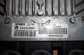 БЛОК УПРАВЛЕНИЯ Citroen C3 1.4HDi 5WS40068B-T Siemens