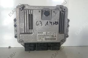 БЛОК УПРАВЛЕНИЯ CITROEN C3 1.4HDI 9663475880 0281012529