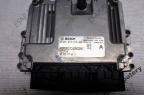 БЛОК УПРАВЛЕНИЯ CITROEN C3 1.6HDI 9805947780 0281019818