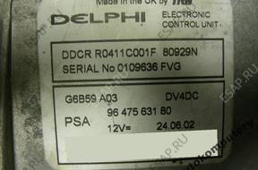 БЛОК УПРАВЛЕНИЯ CITROEN C3 9647563180 r0411c001f БЕЗ КОДА