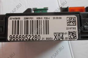 БЛОК УПРАВЛЕНИЯ   CITROEN C3 9666952280 2014 год,