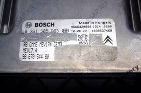 БЛОК УПРАВЛЕНИЯ CITROEN C3 9667054480 0261s05963