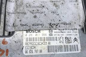 БЛОК УПРАВЛЕНИЯ CITROEN C4 1,6HDI 0281011966