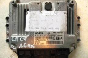 БЛОК УПРАВЛЕНИЯ CITROEN C4 1.6 HDI 0281011863 9659342280