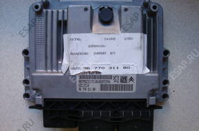 БЛОК УПРАВЛЕНИЯ CITROEN C4 1.6HDI 0281017862 9677031180