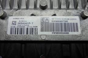 БЛОК УПРАВЛЕНИЯ   CITROEN C4 2.0 HDI 9663607580