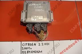 БЛОК УПРАВЛЕНИЯ CITROEN C5 2.2HDI   0281010641