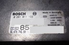 БЛОК УПРАВЛЕНИЯ CITROEN C8 2.2HDI 9647474680 0281011133