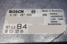 БЛОК УПРАВЛЕНИЯ CITROEN C8 9651526980 0261207545 БЕЗ КОДА