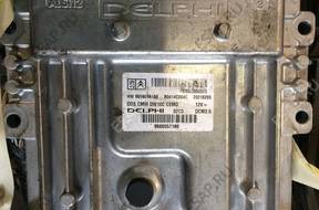 БЛОК УПРАВЛЕНИЯ   Citroen ECU 9666557180 Dbica