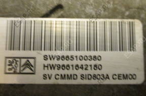 БЛОК УПРАВЛЕНИЯ CITROEN JUMPY 2.0 HDI 5WS40615C-T SID803A