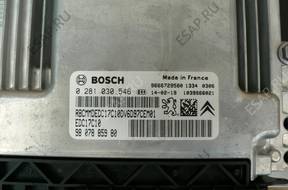 БЛОК УПРАВЛЕНИЯ   CITROEN PEUGEO BOSCH 0281030546